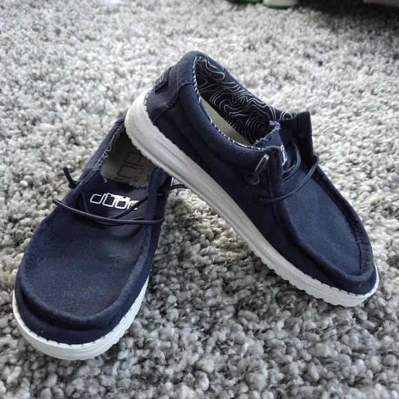 Hey Dude Navy Blue Casual Shoes - Picture 6 of 7